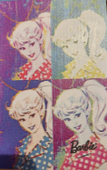 4 – Barbie and Ken Pop Art Canvases Art 4″ X 6″