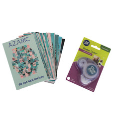 Wall Collage Kit – Teal Pink Aesthetic Photo 68 Set 4×6 inch w/ Adhesive Dots
