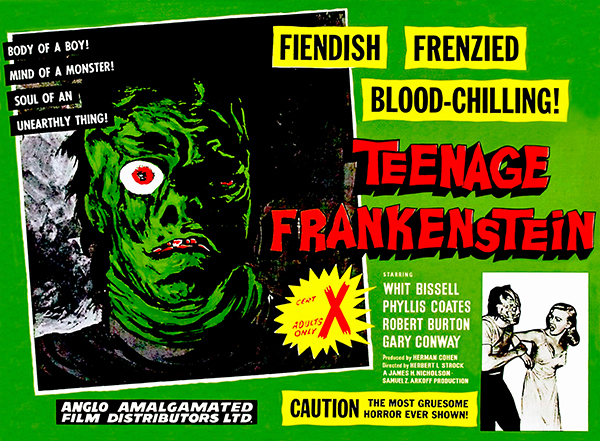 Teenage Frankenstein – 1957 – Poster