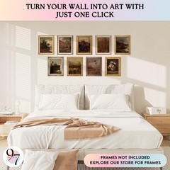97 Decor Vintage Wall Art Decor – Vintage Fall Prints, Rustic Farmhouse Wall …