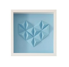 Origami Wall Art Display, Home Decor Frame