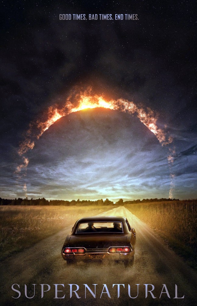 AA4365 Supernatural Show By Eric Kripke 2005 Car Movie Poster 11×17