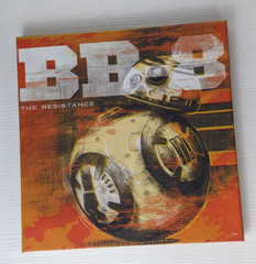 Star Wars BB-8 Grunge Art 12×12 Wall Décor