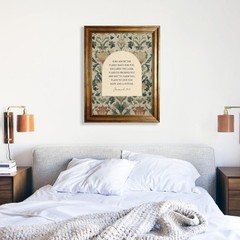 Jeremiah 29 11 Quotes Wall Art 12×16 Inch Gold Framed Christian Bible Verse C…
