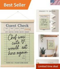 Vivid Chef Wall Art Poster 12×16 – Stylish Retro Decor for Kitchen Spaces