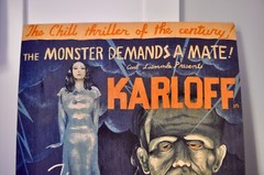 WESCO Bride Of Frankenstein Movie Poster : 28x20x2″