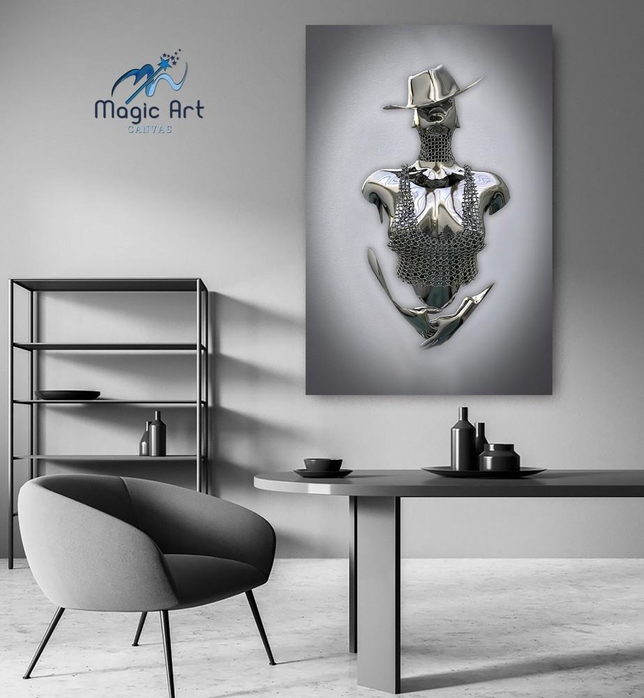 3D Effect Art – Authoritative soul CANVAS, Modern Home Gallery, Art Decor