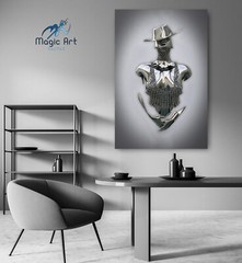 3D Effect Art – Authoritative soul CANVAS, Modern Home Gallery, Art Decor