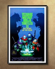 Teenage Mutant Ninja Turtles II 1991 Movie Poster 24″x36″ Glossy Unframed 9138