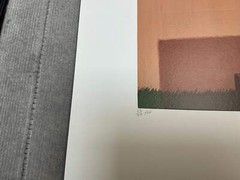 GRETCHEN DOW SIMPSON Florence, Italy SIGNED 20.25″ x 22.75″ Serigraph 1992 Conte