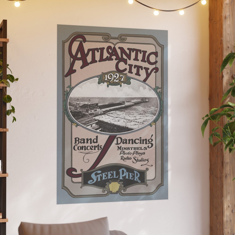 A Really Large Oversized Poster of Atlantic City