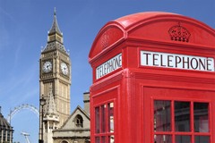 Red Telephone Booth And Big Ben United Art Wall – POSTER 20×30