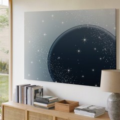 Create A Minimalist Digital Artwork Featuring A Wall Art Canvas Print Home Decor