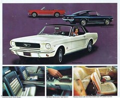 Ford 1966 Ford Mustang Brochure 20×30 inch poster