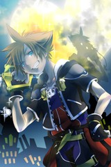 Kingdom Hearts Anime Print Action Painting Wall Art Home Decor – POSTER 20×30