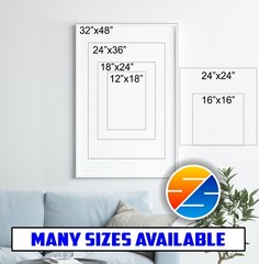 Beautiful woman nude print canvas wrapped frame 32″x48″ high quality padded ship