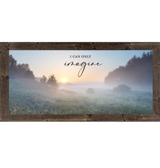 Be Still Christian Sunrise Framed Wall Art Wide Landscape Decor | Multiple Sizes