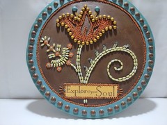 Vintage Art Explore The Soul New Creative Enterprise Stepping Stone Whimsical