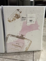 two Chanel-inspired chic canvas prints from Stupell Industries