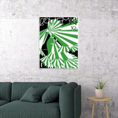 401590 Bohemia La Habana Cuba green and white fashion WALL PRINT POSTER US