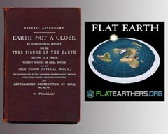 Flat Earth Map – Gleason’s New Standard Map Of The World – Large 24″ x 36″ 1892