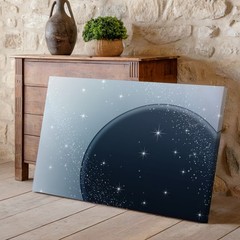 Create A Minimalist Digital Artwork Featuring A Wall Art Canvas Print Home Decor