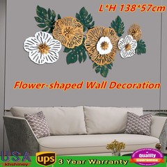 3D Flower Shaped wall Sticker decal Home Art decor Free Shipping !!!