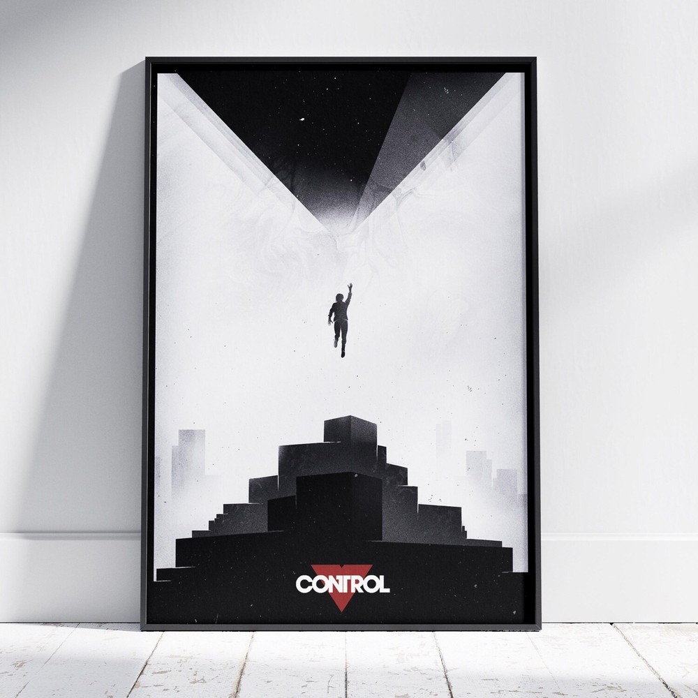 Control Poster | Jesse Faden Video Game Wall Art Print Gamer Gift #1