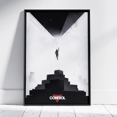 Control Poster | Jesse Faden Video Game Wall Art Print Gamer Gift #1