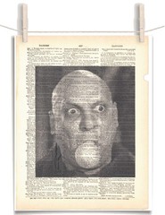 Uncle Fester Addams Family 8.5 x11 Unframed Vintage Dictionary Art Print