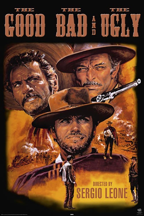 Poster Studio B – The Good Bad and Ugly Classic Movie 24×36″ NEW