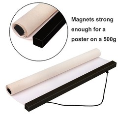 21/31/41/51 Cm Poster Frames Pine Hanging Scrolls Wall Art Poster Hangers New