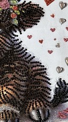 10z10” Beaded Art, Beautiful Highland Cow Finished Diamond Painting Home Decor