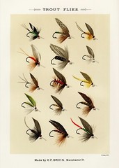 13827.Decor Poster.Room interior art design.Fishing fly.Fish market bait shop