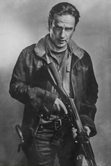 the walking dead rick grimes poster (20×30 inches)