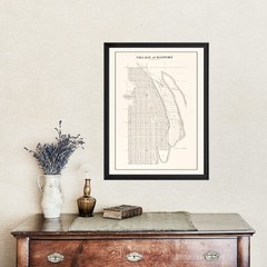 Old Map of Bayport, MN 1938 – Vintage Bayport Minnesota Art