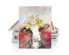 16 x 20 Tilly the Cow Canvas Print
