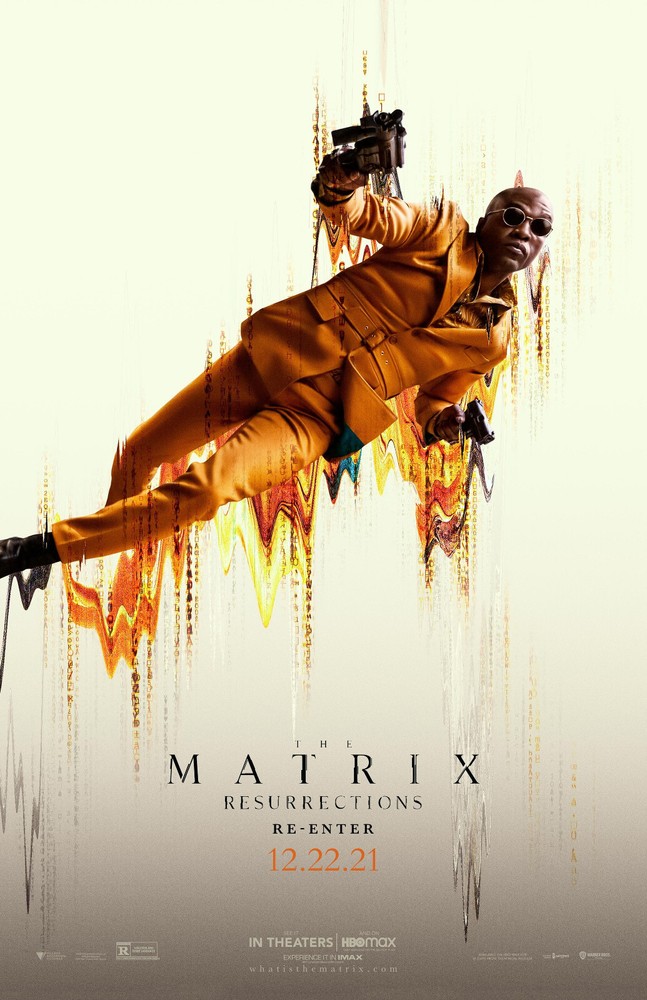 BB4205 The Matrix Resurrections Film 2021 Actor Movie Poster 11×17