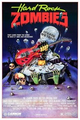 Hard Rock Zombies 24×36″ Movie Poster | LICENSED | NEW | 1985