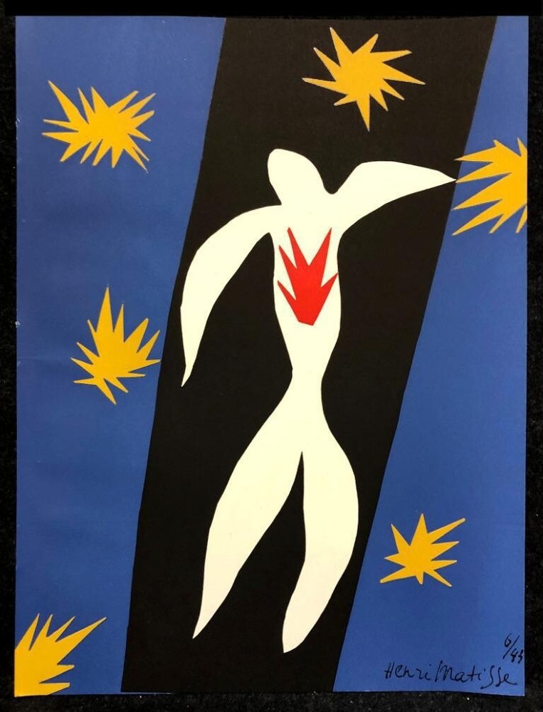 The Fall of Icarus : Henri Matisse : 1930 : Archival Quality Art Print