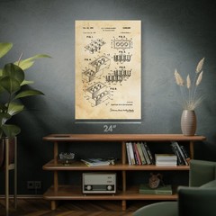 Toy Block Patent Wall Art: Toy Room Decor, Toys Wall Art, Model Toys