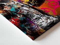 Urban Street Art Canvas Wall Art Young Man With Hat And Butterfly Graffiti Print