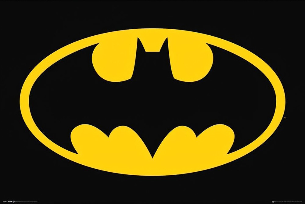 Batman – DC Comics Poster (Classic Bat Logo) (Size: 36″ x 24″)