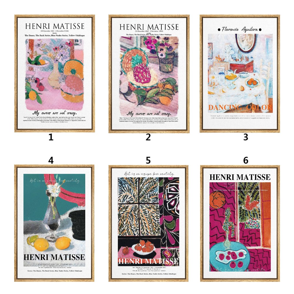 Henri Matisse Framed Art Print Still Life with Fruit Wall Art