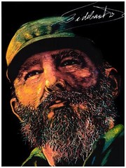 2251 Fidel Castro portrait political military quality Poster.Decorative Art.