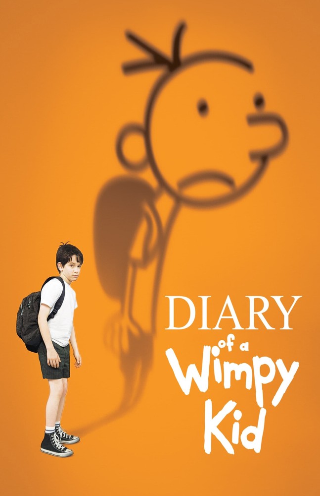 BB1122 Diary of a Wimpy Kid Film 2010 Orange Movie Poster 11×17