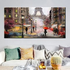 Landscape Abstract Canvas Painting Canvas Wall Art Home Décor Posters Prints Art