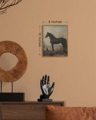 Vintage Horse Framed Wall Art Farmhouse Animal Canvas Wall Art Horse Pictures…
