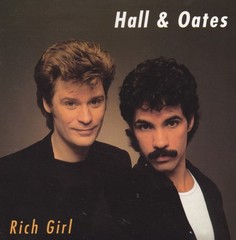 Hall and Oates Rich Girl Music Album Cover Poster Print 12 x 12
