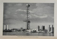 Antique Art Print Chicago Worlds Fair Northerly Island 1933 American History